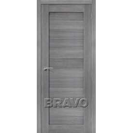 Дверь межкомнатная экошпон Порта-21 Grey Veralinga