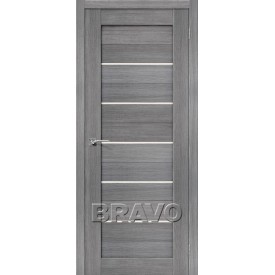 Дверь межкомнатная экошпон Порта-22  Grey Veralinga/Magic Fog