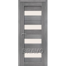 Дверь межкомнатная экошпон Порта-23  Grey Veralinga