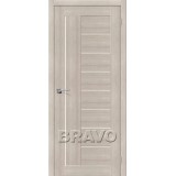 Дверь межкомнатная экошпон Порта-29 Cappuccino Veralinga/Magic Fog