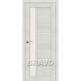 Дверь межкомнатная экошпон Порта-27 Bianco Veralinga/Magic Fog