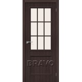 Дверь межкомнатная экошпон Симпл-13 Wenge Veralinga