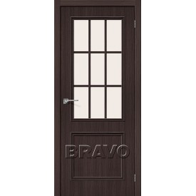 Дверь межкомнатная экошпон Симпл-13 Wenge Veralinga