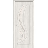 Межкомнатная виниловая дверь Лотос-2 Casablanca/Art Glass