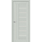 Дверь межкомнатная экошпон Браво-29 Grey Wood / Magic Fog