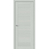 Дверь межкомнатная экошпон Браво-28 Grey Wood / Magic Fog