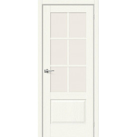 Дверь межкомнатная экошпон Прима-13.0.1 White Wood / Magic Fog
