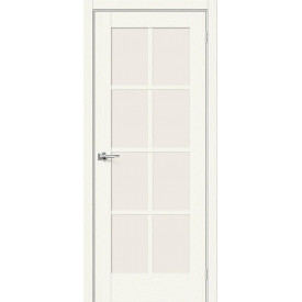 Дверь межкомнатная экошпон Прима-11.1 White Wood / Magic Fog
