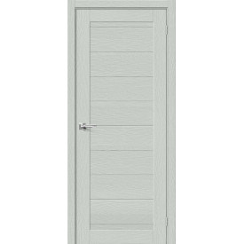 Дверь межкомнатная экошпон Браво-21 Grey Wood