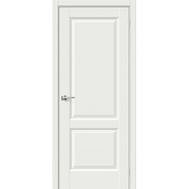 Дверь межкомнатная Эмалит Неоклассик-32 White Matt