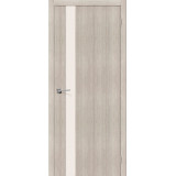 Дверь межкомнатная экошпон Порта-11 Cappuccino Veralinga / Magic Fog