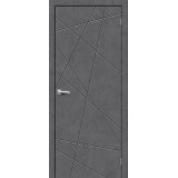 Дверь межкомнатная экошпон Граффити-5 Slate Art