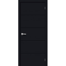 Межкомнатная виниловая дверь Граффити-1 Total Black