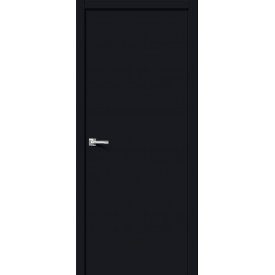 Межкомнатная виниловая дверь Браво-0 Total Black