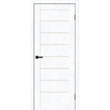 Межкомнатная дверь экошпон Браво-22 Snow Art / Magic Fog