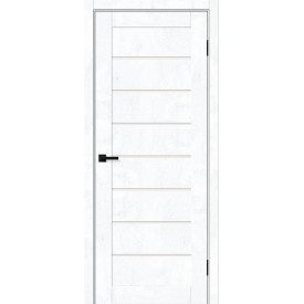 Межкомнатная дверь экошпон Браво-22 Snow Art / Magic Fog