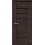 Межкомнатная дверь экошпон Браво-22 Wenge Melinga / Black Star