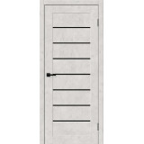 Межкомнатная дверь экошпон Браво-22 Look Art / Black Shine