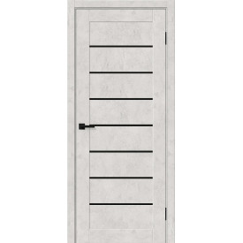 Межкомнатная дверь экошпон Браво-22 Look Art / Black Shine