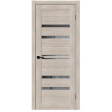 Межкомнатная дверь экошпон Браво-30 Cappuccino Melinga / Mirox Grey