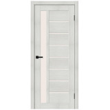 Межкомнатная дверь экошпон Браво-27 Bianco Melinga / Magic Fog