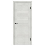 Межкомнатная дверь экошпон Браво-28 Bianco Veralinga / Magic Fog