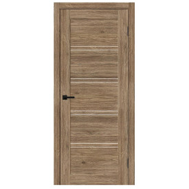 Межкомнатная дверь экошпон Браво-28 Original Oak / Magic Fog