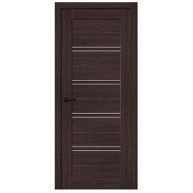 Межкомнатная дверь экошпон Браво-28 Wenge Melinga / Magic Fog