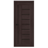 Межкомнатная дверь экошпон Браво-29 Wenge Melinga / Black Shine