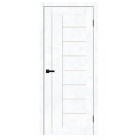 Межкомнатная дверь экошпон Браво-29 Snow Art / Magic Fog