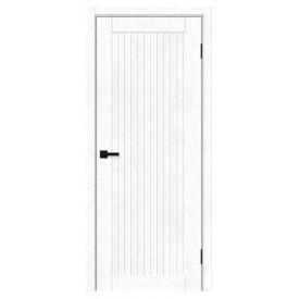 Межкомнатная дверь экошпон Браво-50 Snow Art