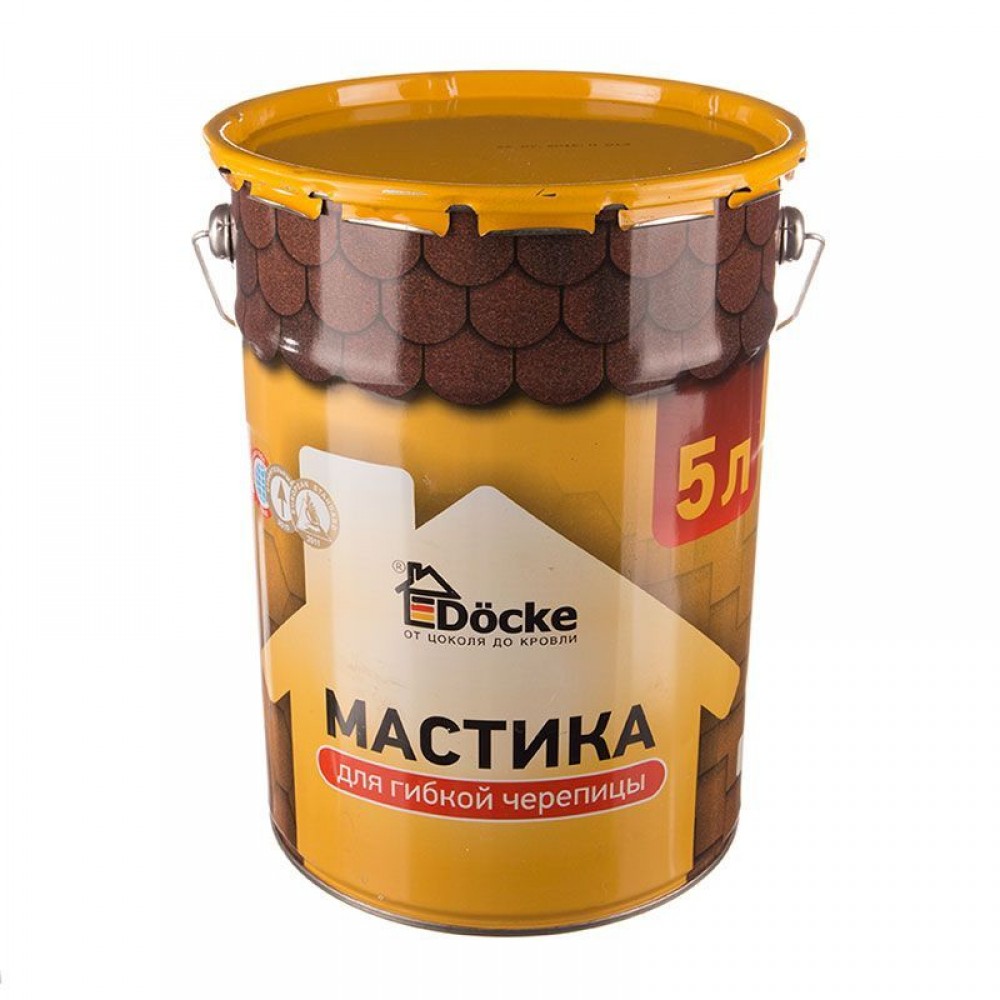 Мастика. Docke мастика кровельная, 10 л. Docke мастика для гибкой черепицы. Мастика кровельная Docke 5 л.. Мастика для гибкой черепицы 5л Декке.