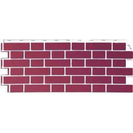 Фасадная панель FineBer Облицовочный кирпич Britt Йорк(темно-розовый)