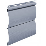 Виниловый сайдинг Fineber Блок Хаус (Blockhouse) Серо-голубой Виниловый сайдинг Fineber Блок Хаус (Blockhouse) Серо-голубой