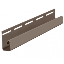 Виниловый сайдинг Fineber J-профиль BrickHouse песочный