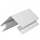 Наружный угол Fineber белый / ромашка