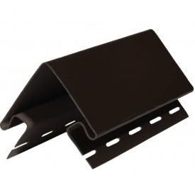 Наружный угол Fineber коричневый (RAL 8017)