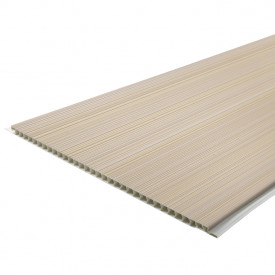 Стеновые панели Fineber ПВХ Рипс бежевый Стеновые панели Fineber ПВХ Рипс бежевый