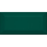 Плитка 16058 Клемансо зелёный грань 7.4*15