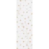 Плитка MM12112 Астория белый мозаичный 25x75