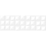 Плитка GRS052D Gradient рельеф белый 19,8x59,8