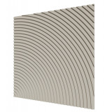 Стеновая квадратная панель Круги МДФ Ликорн Слоновая кость Стеновая квадратная панель Круги МДФ Ликорн Слоновая кость