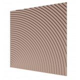 Стеновая квадратная панель Круги МДФ Ликорн Лиловый