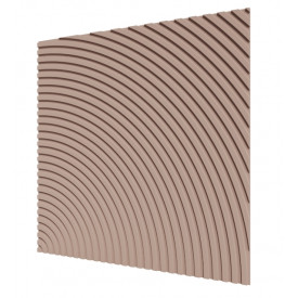 Стеновая квадратная панель Круги МДФ Ликорн Лиловый