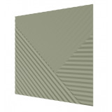 Стеновая квадратная панель Пирамида МДФ Ликорн Фисташка Стеновая квадратная панель Пирамида МДФ Ликорн Фисташка