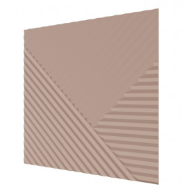 Стеновая квадратная панель Пирамида МДФ Ликорн Лиловая