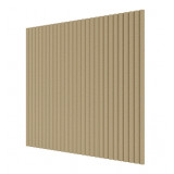 Стеновая квадратная панель Полосы МДФ Ликорн под покраску