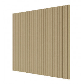 Стеновая квадратная панель Полосы МДФ Ликорн под покраску
