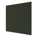 Стеновая квадратная панель Полосы МДФ Ликорн Оливковый