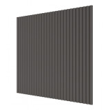 Стеновая квадратная панель Полосы МДФ Ликорн Графит Стеновая квадратная панель Полосы МДФ Ликорн Графит